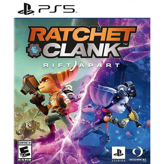 Restored Ratchet & Clank: Rift Apart (PlayStation 5, 2021) Shooter Game (Refurbished)