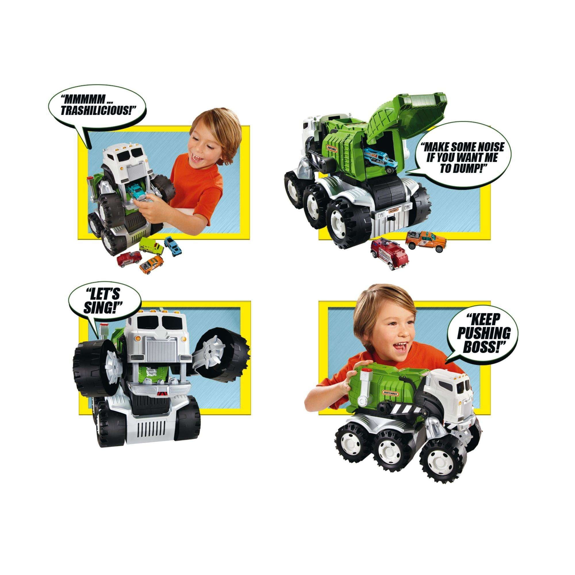 Matchbox Stinky the Garbage Truck Walmart
