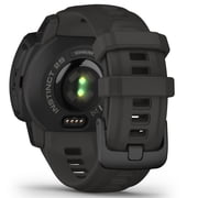 Garmin Instinct 2S Solar, Smaller-Sized GPS Outdoor Watch, Solar Charging Capabilities, Multi-GNSS Support, Trackback Routing, Graphite