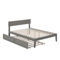 thumbnail image 2 of Boston Full Bed with Twin Trundle in Grey, 2 of 6