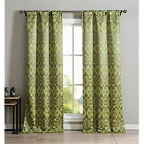 Vivyan Kensie Pole Top Window Curtain Set