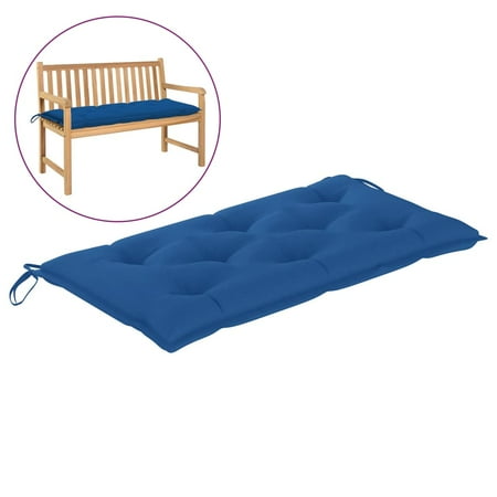 Vidaxl Garden Bench Cushion Blue 43 3 X19 6 X2 7 Fabric Canada Vidaxl Garden Bench Cushion Blue 43 3, Small Outdoor Bench Cushion