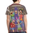 thumbnail image 2 of Bob's Burgers Youth Shirts Short Sleeve Crewneck T-Shirt Soft Novelty Shirt 3d Graphic Tees Blouse Summer Cool Tee Shirts X-Small, 2 of 7