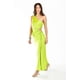 thumbnail image 2 of Vestido de un hombro Roman Fashion /Juvenil, 9302 (Lima) verde lima M, 2 of 6