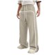 thumbnail image 1 of Pantalones con Cremallera Bolsillos Hombres Sueltos Casual Cordón Elástico-Cintura Pantalones Deportivos de Jogging, Pantalones de Bolsillo de Color Sólido para el Uso Diario Al Aire Libre Casual, 1 of 7
