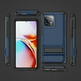 thumbnail image 6 of Allytech for Moto Edge+ 2023 Rugged Case, Military Grade Shockproof Anti-Stain Heavy Duty Hybrid Case with Invisible Kickstand, Soft TPU + Hard PC Phone Case for Moto Edge+ 2023 - Navyblue, 6 of 7