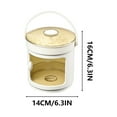 thumbnail image 3 of One Button Ice Maker, Large Capacity Ice Cube Tray, Food Grade Plastic, Easy Release Ice Sharpener, Coffee Fruit Ice Mold, Dishwasher Safe, for Home Party, 3 of 8
