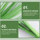 thumbnail image 4 of 5pcs simulación de hierba decoraciones vívidas decoraciones de hierba de cebolla falsa (verde) HOMEMAXS 11245485-MX, 4 of 6