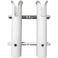 thumbnail image 3 of Plastic Dual 2-ROD Rack Vertical Holder Organiser - Boat Kayak Fishing Rod Storage Lure, 3 of 4