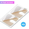thumbnail image 2 of Falleo Clearance 48 pcs U Shaped Callus Pads Callus Cushions Toe Pads Self Adhesive Corn Pads Foot Care, 2 of 5