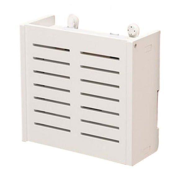 Wooden Wifi Router Shelf Wall Mount Shelf Wifi Storage For Cable Hiding WiFi Router Storage Box Router Shelf Wall Mount A