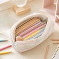 thumbnail image 4 of TACILIP Stationery Supplies, 1PC Colorful Pencil Pouch Makeup Brush Bags ForTeenagers Home Office Orginazer, Student Gifts, 4 of 7