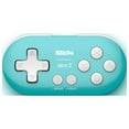 thumbnail image 3 of 8Bitdo Zero 2 Bluetooth Gamepad Keychain Sized Mini Controller for Switch, Windows, Android, macOS & Raspberry Pi(Turquoise Edition), 3 of 11