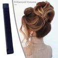 thumbnail image 3 of Ettsollp Hair Bun Maker Sponge Hair Curler Deft Bun Twister Shaper Long Hair Easy Fast Snap Roll Tool Lazy Women Girl Hair Styling Accessories, 3 of 8