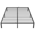 thumbnail image 1 of Base de Cama Metálica con Almacenamiento | Plataforma Sólida y Silenciosa, para Colchón Viscoelástico o Híbrido, sin Necesidad de Somier 14INCH FULL Size, 1 of 8