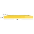 thumbnail image 2 of Creative Co-Op Sunny Wood Tray with Handles, Yellow, 2 of 4