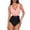 Light Pink, variant on MOYIKO One Piece Swimsuits for Women Tummy Control High Waisted Bathing Suit Sexy V Neck Wrap Tie Back 1 Piece Swimsuit