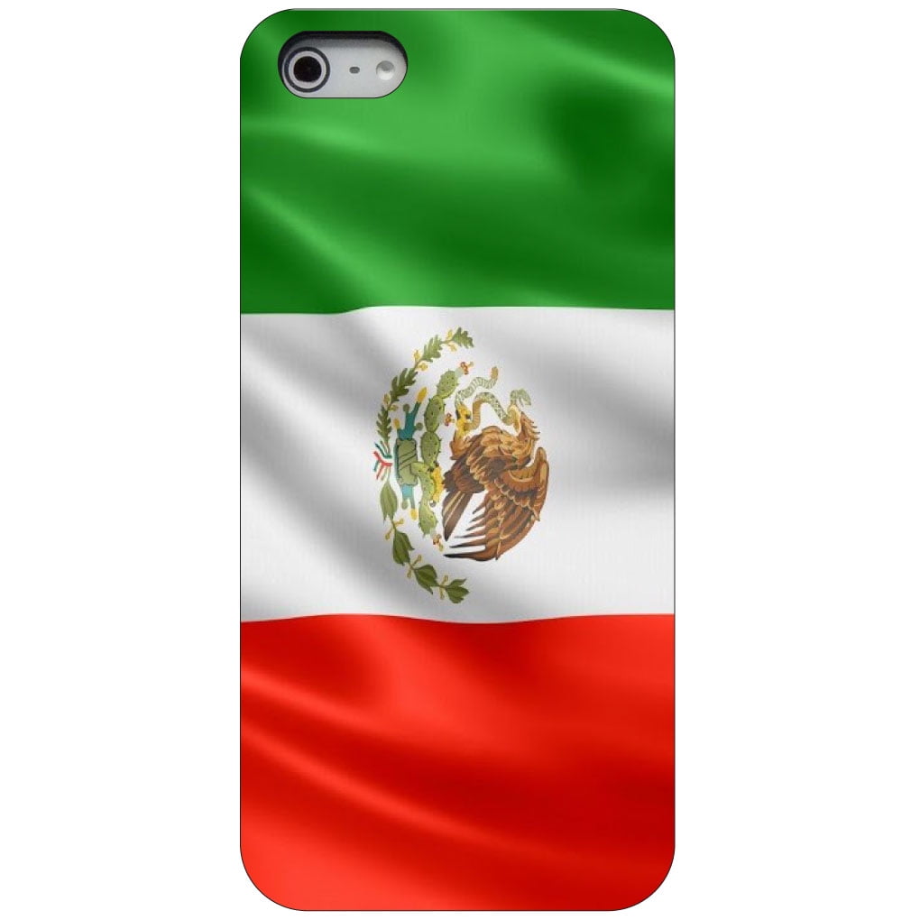 CUSTOM Black Hard Plastic Snap-On Case for Apple iPhone 5 5S SE Red White...