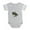 Heather Gray, variant on CafePress - FIN Chinchilla Photo - Cute Infant Baby Football Bodysuit