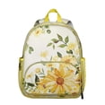 thumbnail image 1 of Wildflower Sunflower Backpack - Breathable Adjustable School Bag with Reinforced Stitching, 1 of 5