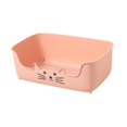 thumbnail image 4 of GROWTH TANK Under Desk Storage Box Rolling Wheels Container for Dormitory Pantry Bedroom Pink, 4 of 9