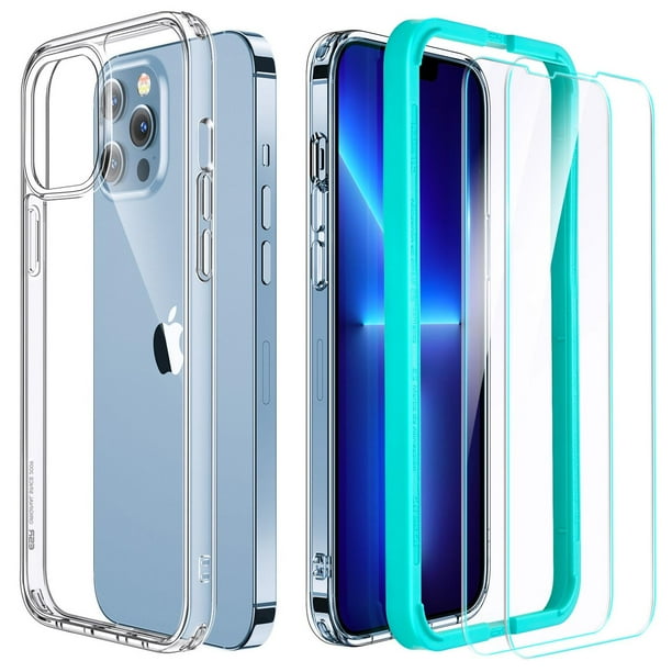 Funda ESR Hybrid case para iPhone 13 PRO MAX con 2 Micas Cristal Transparente ESR 3C01210950101