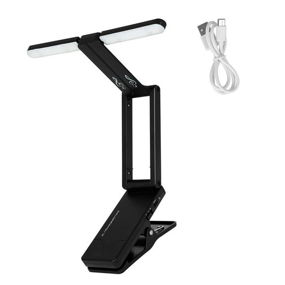 RUISINERY LED Music Stand Light Rechargeable Music Stand Lamp Folding Clip on Piano Lights Musical Instrument Accessories