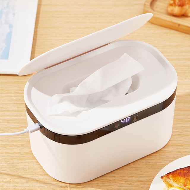 Calentador de Toallitas de Bebé, Toallitas Húmedas USB USB Temperatura Constante Constante Diseño Portátil seguro y confiable para Uso en el Hogar y Al aire Libre