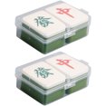 thumbnail image 1 of 4 Pcs Poudres de Mahjong Applicateurs de Maquillage Portables Outil de Beauté Poudres de Fond de Teint, 1 of 8