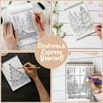 thumbnail image 5 of Netecom Christmas Enchanted Coloring Book Spiral Bound For Adults, A5 Wooden Cover, 30 Charming Coloring Pages of Mystical Christmas Worlds for Stress Relief and Relaxation, 5 of 6