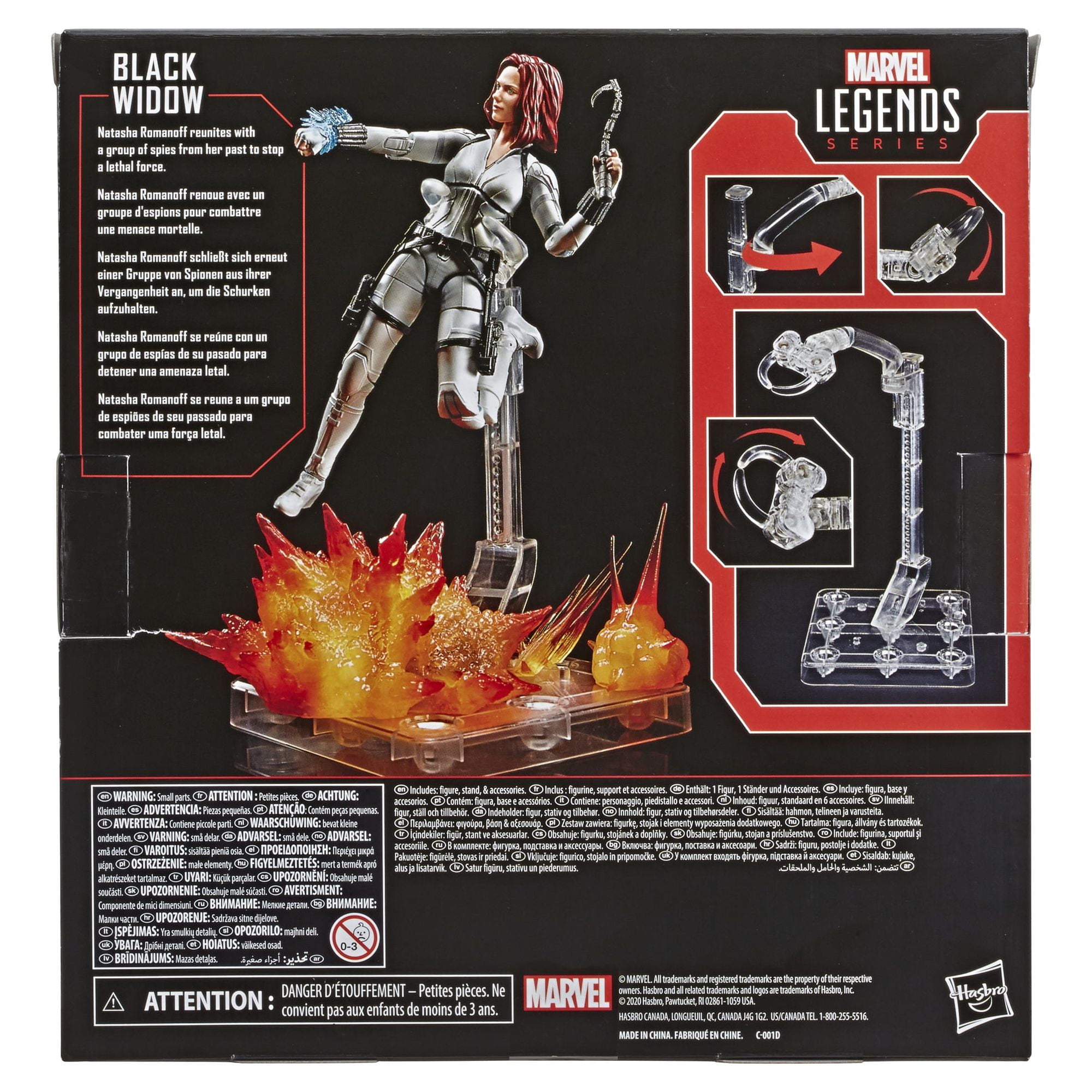 Hasbro Marvel Black Widow Legends Series Black Widow