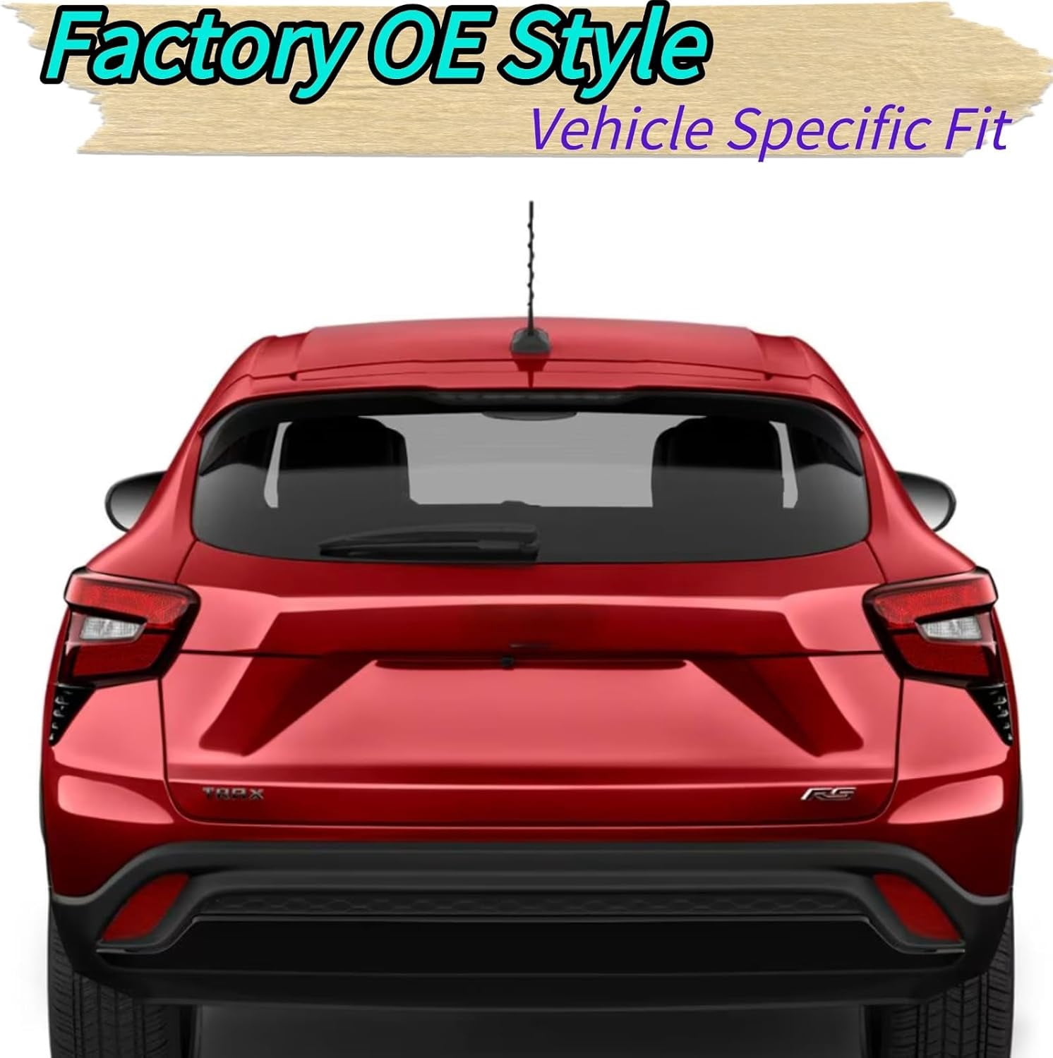 Rear Wiper Blade for Chevrolet Chevy Trax 2024 2025 | Exact Fit ACTIV LS LT RS 1.2L Models | OEM Replacement Rear Back Windshield Wiper Blade