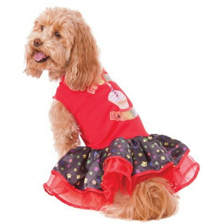 Barkday Pet Happy Birthday Tutu Dress Girl Dog Puppy Costume