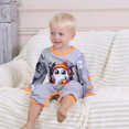 thumbnail image 2 of Nvse|Halloween Family Matching Pajama Set, Long Sleeve Pajamas Set Bat/Ghost/Pumpkin Prints Cotton Sleepwear 2 Piece Pjs Funny Sleepwear Jammies for 9 Months, 2 of 4