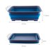 thumbnail image 4 of Lavabo plegable, lavabo portátil multifuncional, lavabo cuadrado grande, vajilla de plástico para el hogar, lavabo rectangular de asfalto azul para cocina TUNC Sencillez, 4 of 5