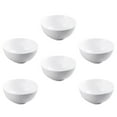 thumbnail image 6 of Melantax Pack of White Porcelain Bowls Insulated Rice Bowls Tableware for Restaurant Home (4 inches), 6 of 6