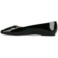 thumbnail image 3 of Journee Womens Zimia Ballet Slip On Square Toe Dress Flats, 3 of 9