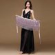 thumbnail image 1 of Summer Dress Women Belly Dance Costume Belt Skirt Hip Wrap Outfit Sequins Tassels Bead Scarf Dresses For Women, 1 of 4