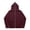 Wine#18, variant on ZVAVZ Men's Full Zip Up Hoodies Fashion Casual Athletic Jacket Solid Color Long Sleeve Hooded Sweatshirts with Pockets Wine S