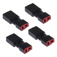 thumbnail image 1 of Conector adaptador en T XT60 de 4 piezas para piezas modelo yotijar Conector XT60 a decanos, 1 of 6