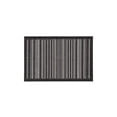thumbnail image 1 of Hometrends Field Line Black Polyester Accent Rug, 1 of 4