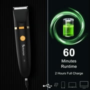 HATTEKER 3-in-1 Men's Body Hair Trimmer, Beard Trimmer, Nose Hair Trimmer, Hair Clipper Multigrooming Set with Attachments Waterproof