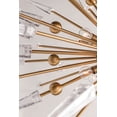 thumbnail image 6 of Hudson Valley Lighting 9048 Sparta 18 Light 48" Wide Sputnik Chandelier - Brass, 6 of 7