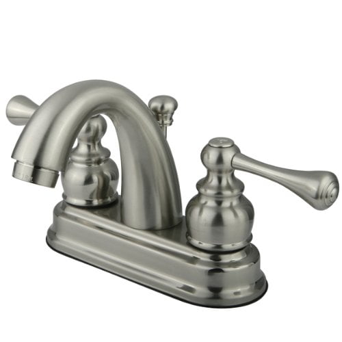 Kingston Brass Vintage Two Handle 4" Centerset Lavatory Faucet with Retail Pop-up