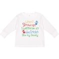 thumbnail image 3 of Inktastic Electrician Like Daddy Boys or Girls Long Sleeve Toddler T-Shirt, 3 of 5