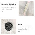 thumbnail image 4 of Kit de luces LED con luz de Papá Noel, regalo, iluminación de Navidad, decoración de vacaciones, moldes de adorno de plástico, presente, Kits de decoración para fiestas Enchufe australiano Bearachild HA009022-04B, 4 of 6