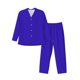 thumbnail image 1 of Fotbe Darkblue Pijama de Hombre con Estampado de Manga Larga, Conjunto de 2 Piezas, Ropa de Dormir Suave y Cómoda con Bolsillos-XX-Large, 1 of 7