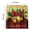 thumbnail image 3 of CEHVOM Christmas Shower Curtain For Bathroom Christmas Tree Shower Curtain Winter Christmas Bow Pattern Bathroom Decor Washable Fabric Shower Curtain 71X71 In, 3 of 6