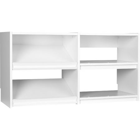 Red Barrel Studio Scholl Small Stackable 4 Compartment Shelving Unit Red Barrel Studio Scholl Small Stackable 4 Compartment Shelving Unit Com