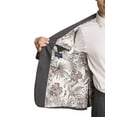 thumbnail image 4 of Paisley & Gray mens  Ashton Slim Peak Jacket, 40R, Grey, 4 of 5